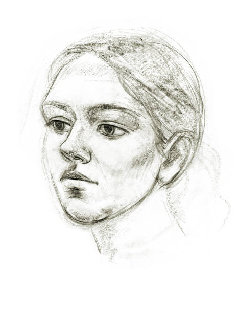 Acrylic portrait painting